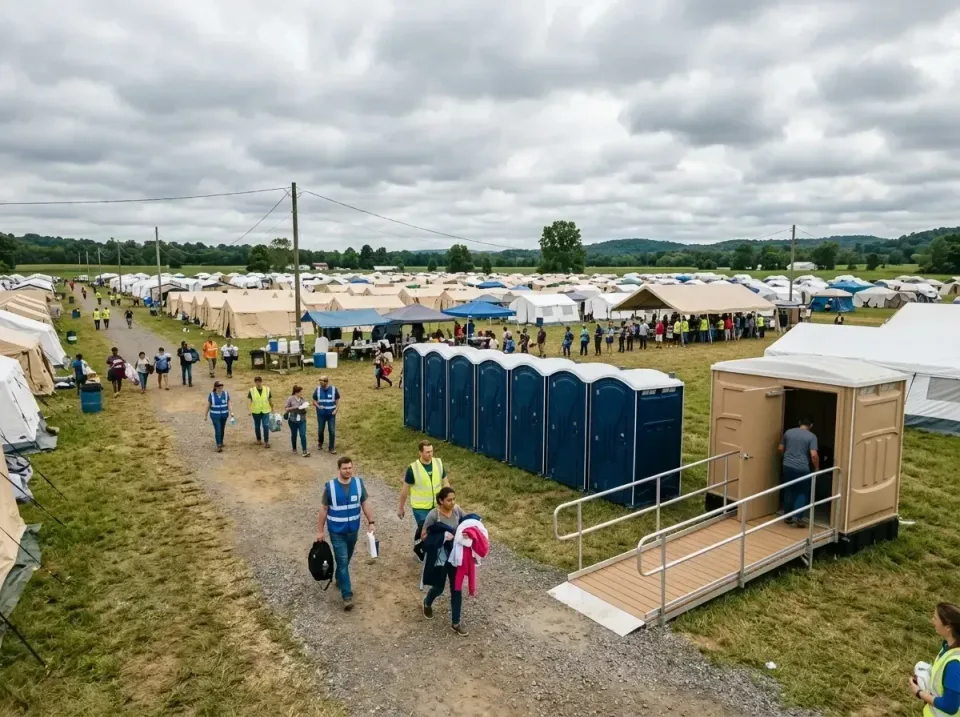 disaster-relief-camp-restrooms-010 — frequently asked questions, Dumpster & Portable Bathrooms Rental in Two Rivers, WI